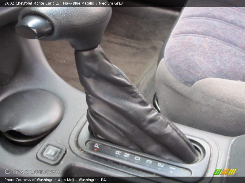 Navy Blue Metallic / Medium Gray 2002 Chevrolet Monte Carlo LS