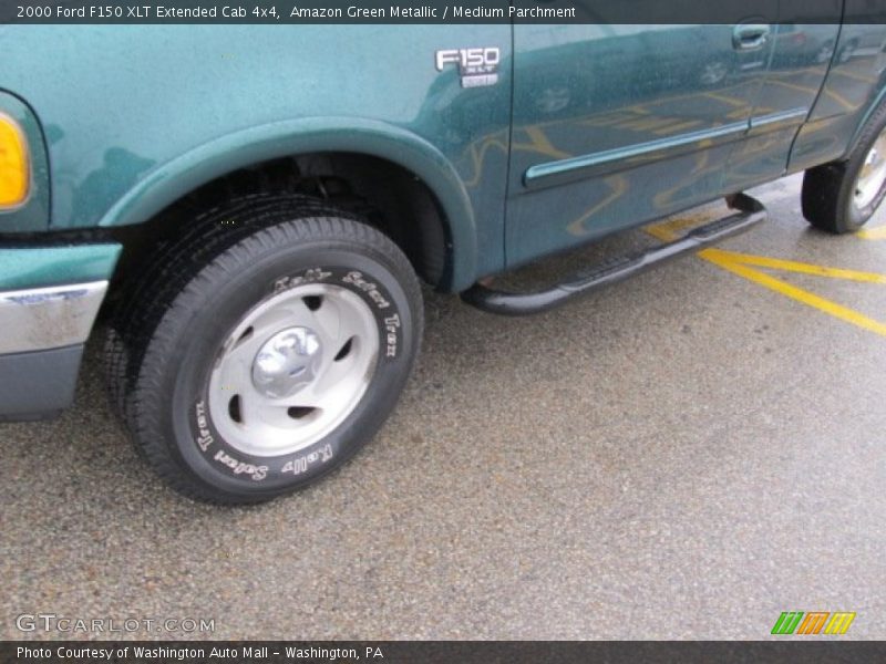 Amazon Green Metallic / Medium Parchment 2000 Ford F150 XLT Extended Cab 4x4