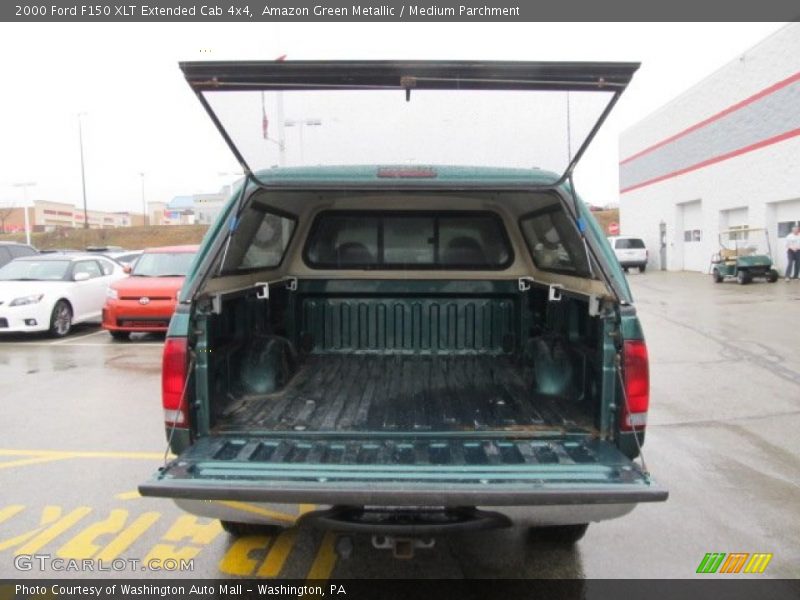 Amazon Green Metallic / Medium Parchment 2000 Ford F150 XLT Extended Cab 4x4
