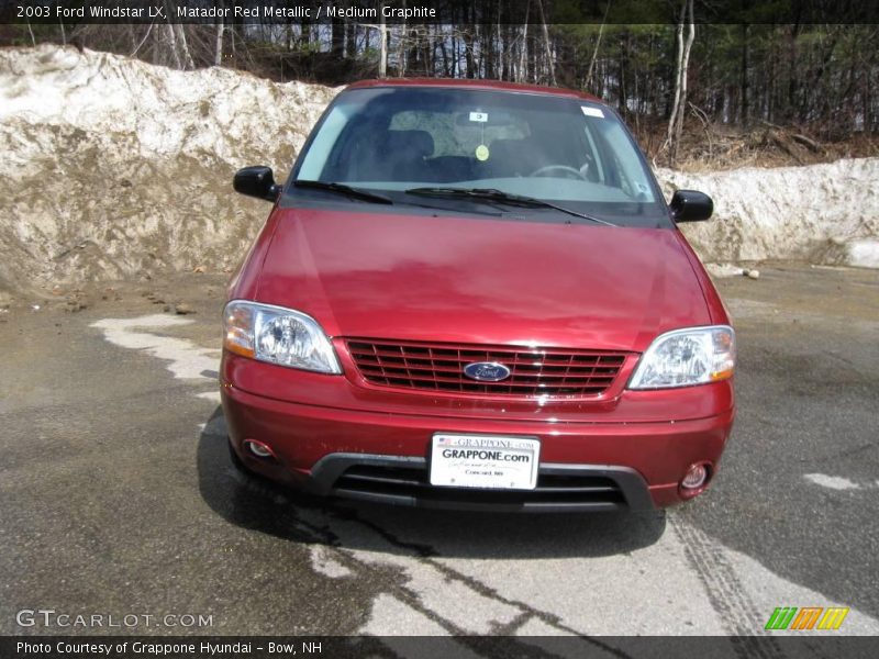 Matador Red Metallic / Medium Graphite 2003 Ford Windstar LX