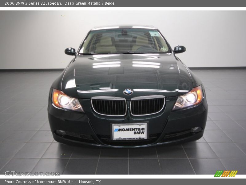 Deep Green Metallic / Beige 2006 BMW 3 Series 325i Sedan