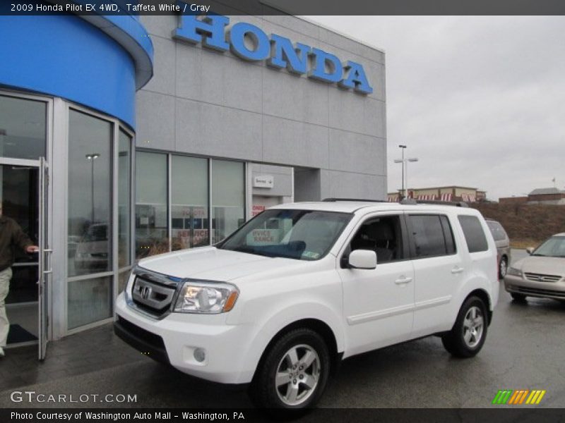 Taffeta White / Gray 2009 Honda Pilot EX 4WD