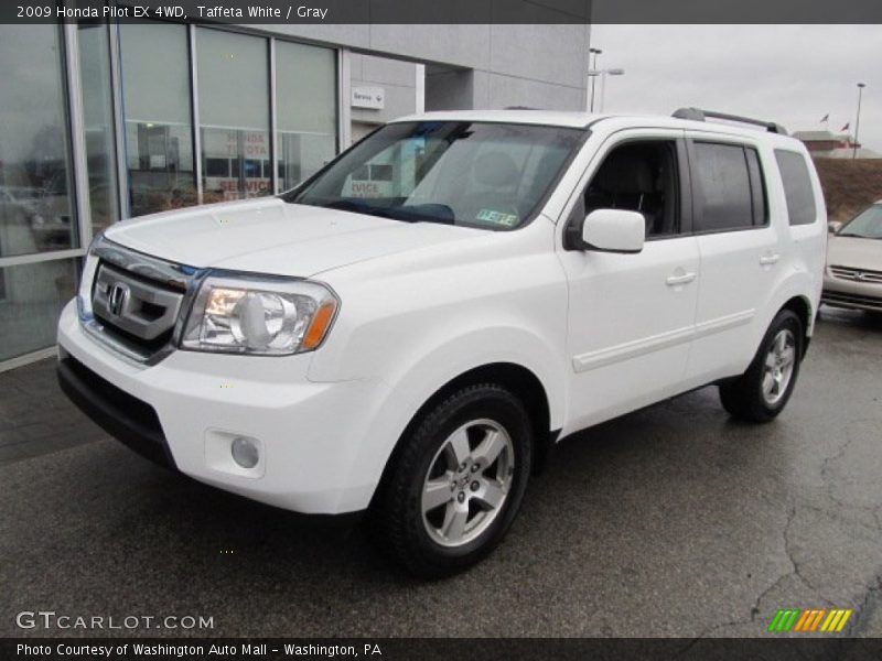 Taffeta White / Gray 2009 Honda Pilot EX 4WD