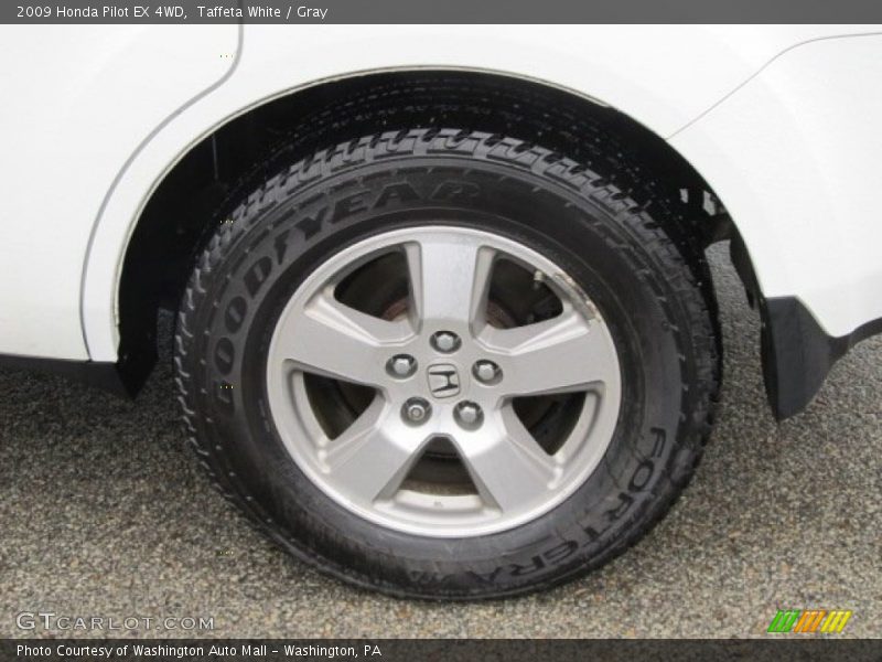 Taffeta White / Gray 2009 Honda Pilot EX 4WD