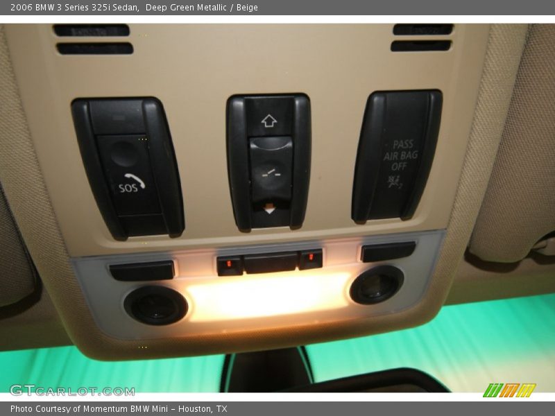 Deep Green Metallic / Beige 2006 BMW 3 Series 325i Sedan
