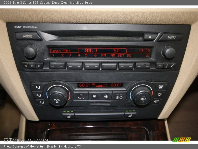 Controls of 2006 3 Series 325i Sedan