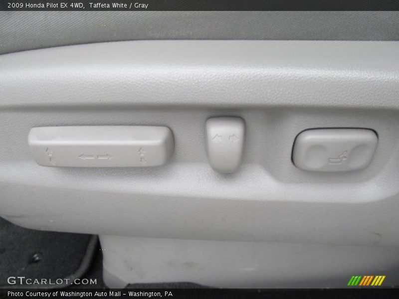 Taffeta White / Gray 2009 Honda Pilot EX 4WD