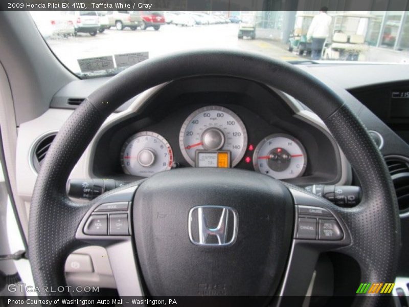 Taffeta White / Gray 2009 Honda Pilot EX 4WD