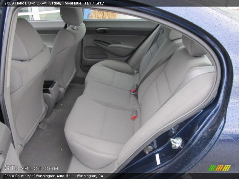 Royal Blue Pearl / Gray 2009 Honda Civic DX-VP Sedan