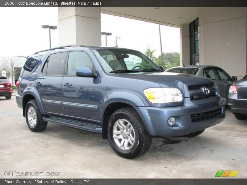 Bluesteel Mica / Taupe 2006 Toyota Sequoia Limited