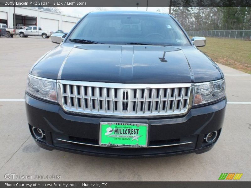 Black / Light Stone 2008 Lincoln MKZ Sedan