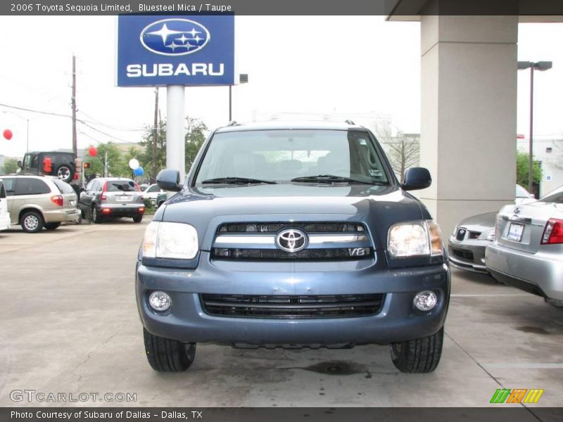 Bluesteel Mica / Taupe 2006 Toyota Sequoia Limited