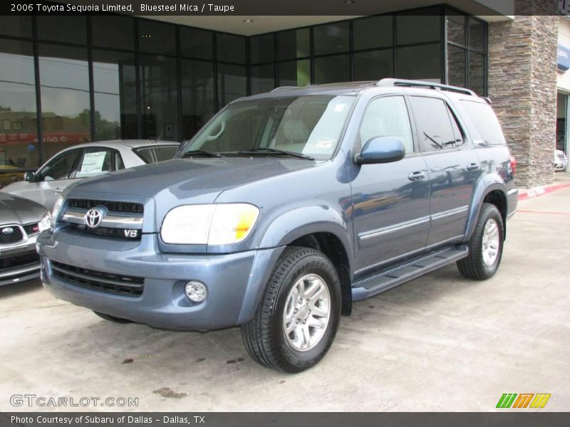Bluesteel Mica / Taupe 2006 Toyota Sequoia Limited