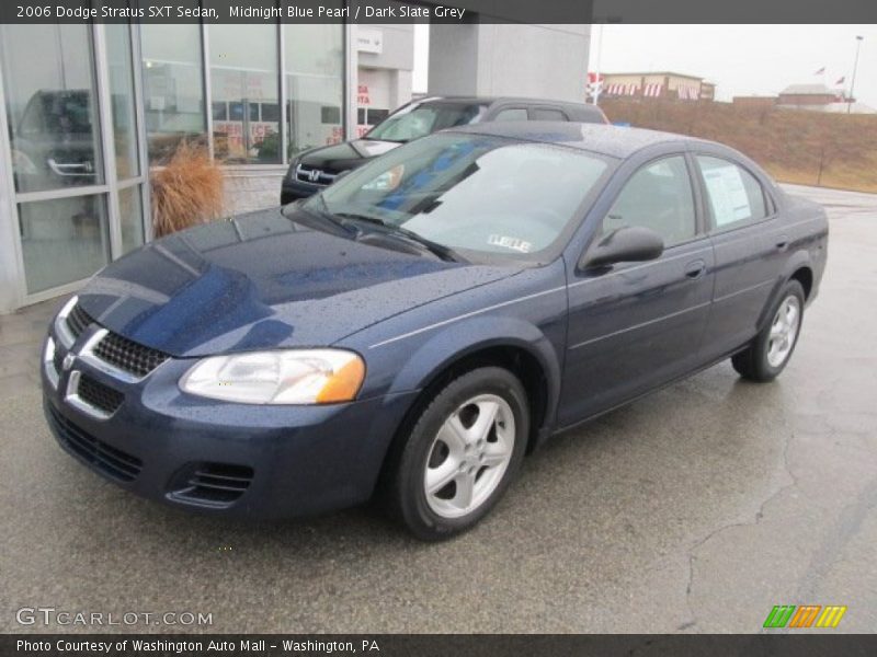 Midnight Blue Pearl / Dark Slate Grey 2006 Dodge Stratus SXT Sedan