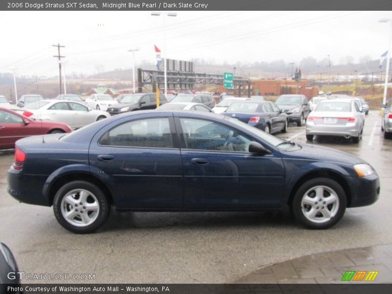 Midnight Blue Pearl / Dark Slate Grey 2006 Dodge Stratus SXT Sedan
