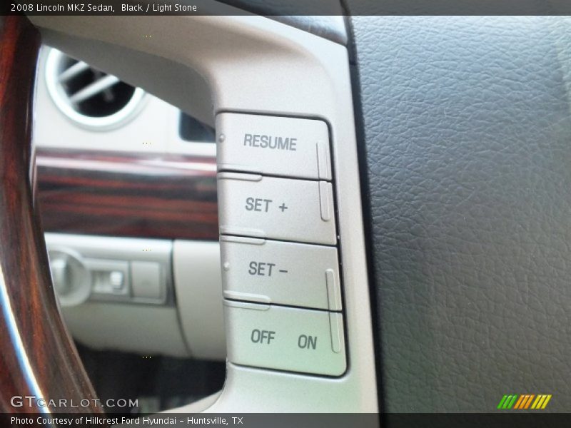 Black / Light Stone 2008 Lincoln MKZ Sedan