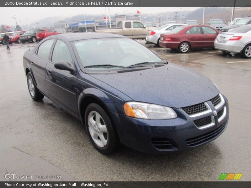 Midnight Blue Pearl / Dark Slate Grey 2006 Dodge Stratus SXT Sedan