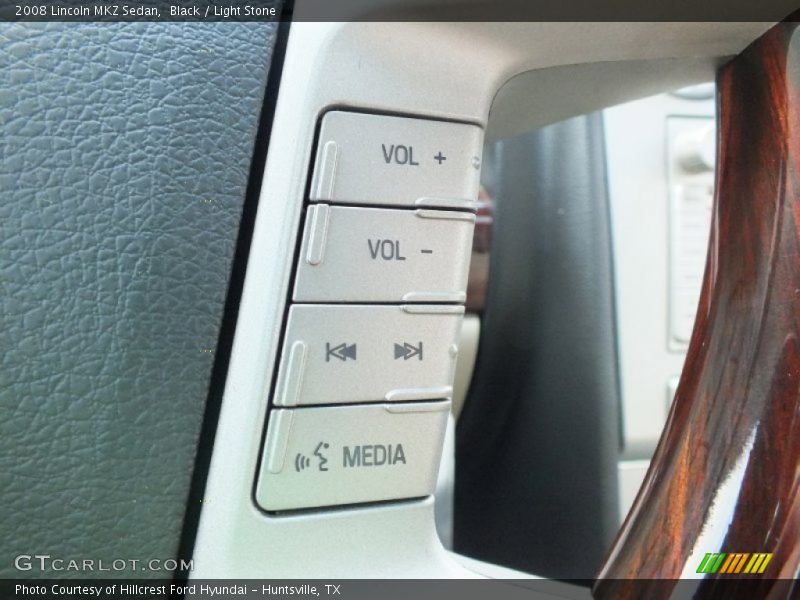 Black / Light Stone 2008 Lincoln MKZ Sedan