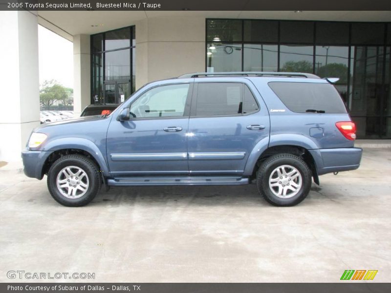 Bluesteel Mica / Taupe 2006 Toyota Sequoia Limited