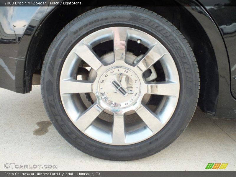 Black / Light Stone 2008 Lincoln MKZ Sedan