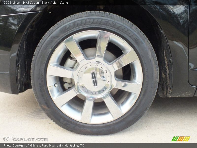 Black / Light Stone 2008 Lincoln MKZ Sedan