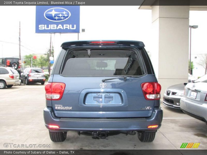 Bluesteel Mica / Taupe 2006 Toyota Sequoia Limited