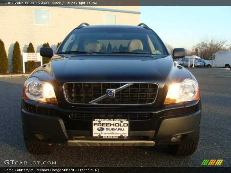 Black / Taupe/Light Taupe 2004 Volvo XC90 T6 AWD