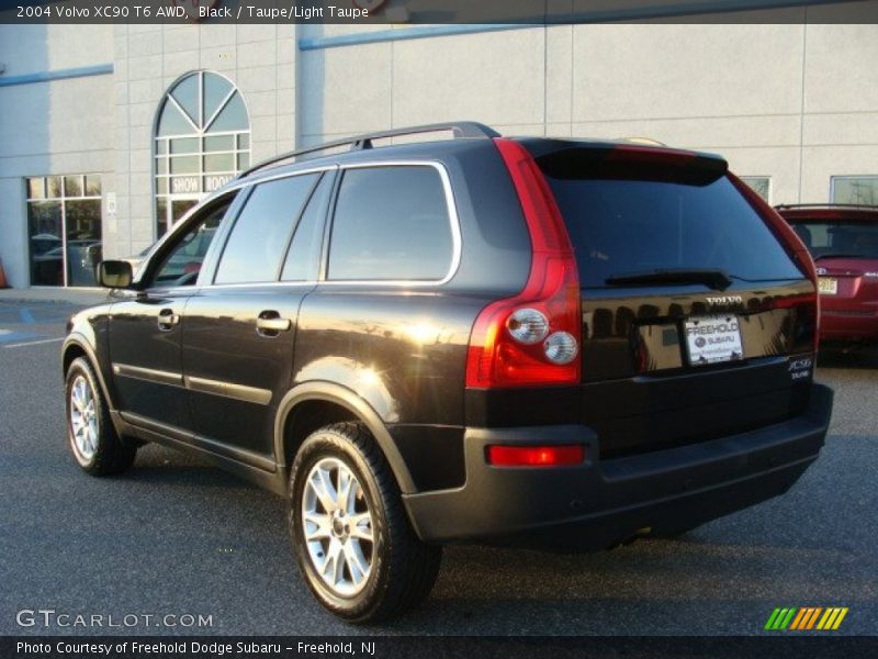 Black / Taupe/Light Taupe 2004 Volvo XC90 T6 AWD