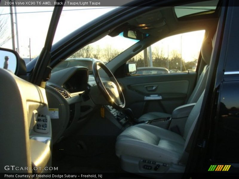 Black / Taupe/Light Taupe 2004 Volvo XC90 T6 AWD