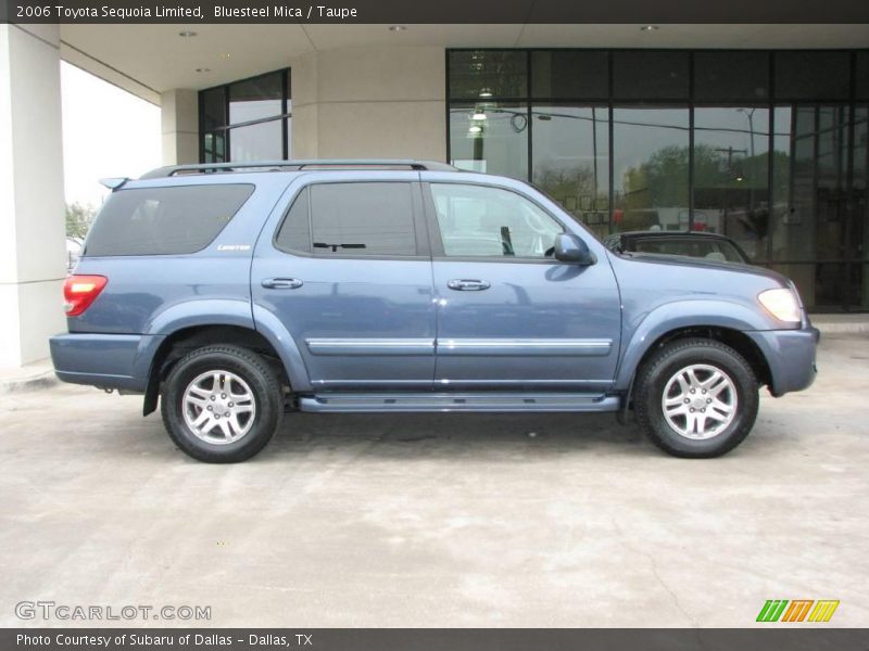 Bluesteel Mica / Taupe 2006 Toyota Sequoia Limited