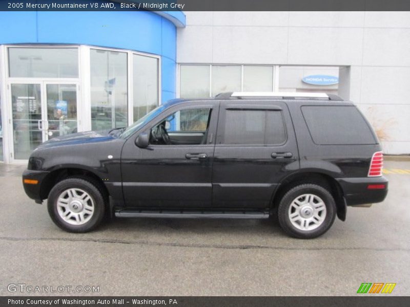 Black / Midnight Grey 2005 Mercury Mountaineer V8 AWD