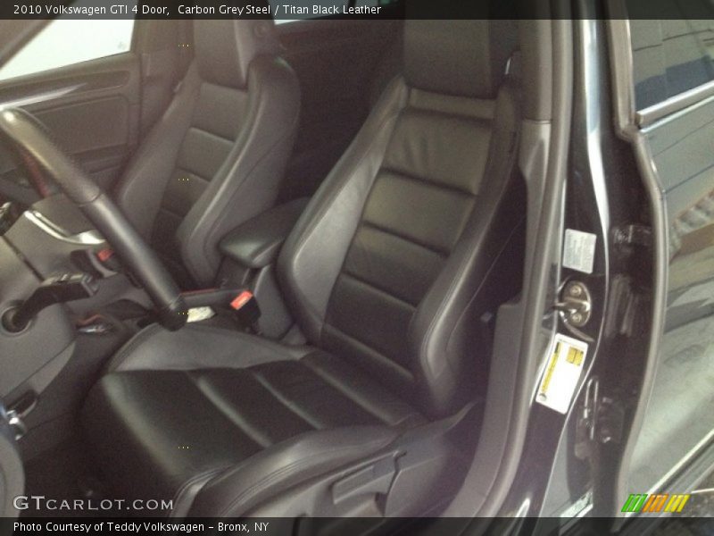 Carbon Grey Steel / Titan Black Leather 2010 Volkswagen GTI 4 Door