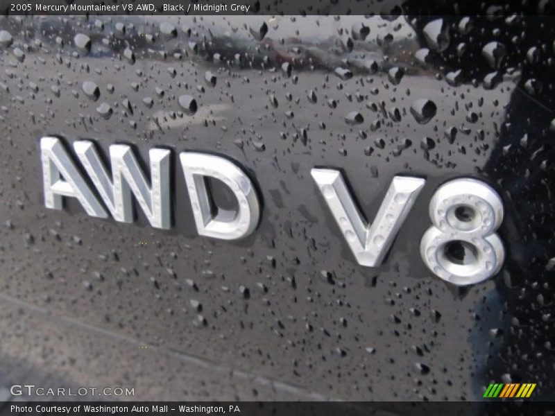 Black / Midnight Grey 2005 Mercury Mountaineer V8 AWD