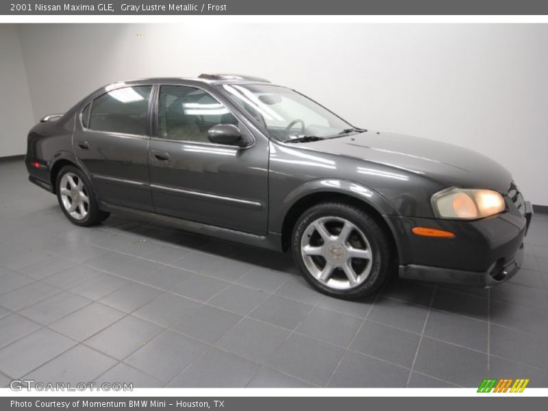Gray Lustre Metallic / Frost 2001 Nissan Maxima GLE