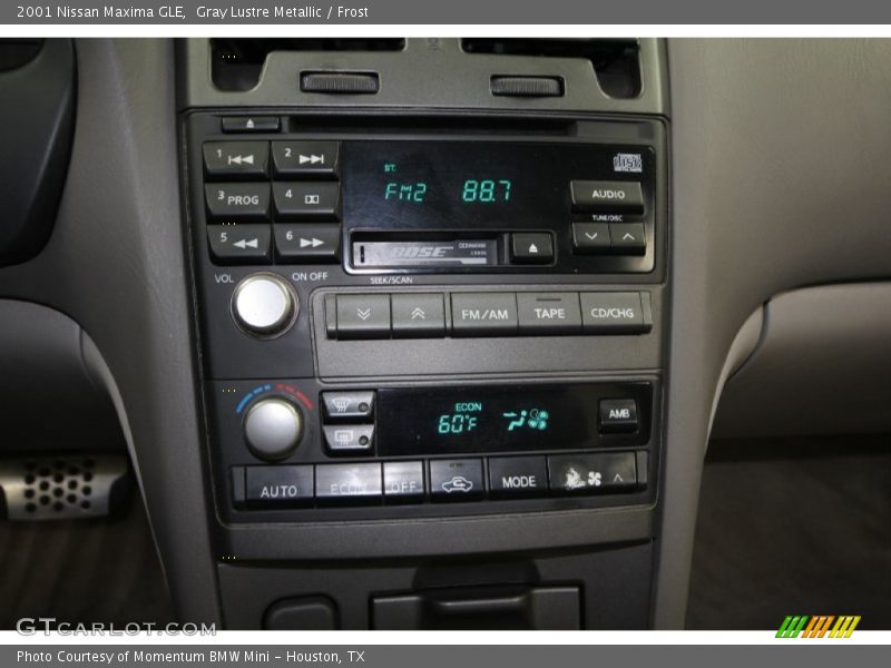 Gray Lustre Metallic / Frost 2001 Nissan Maxima GLE
