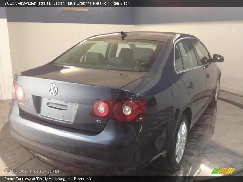 Blue Graphite Metallic / Titan Black 2010 Volkswagen Jetta TDI Sedan