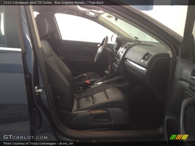 Blue Graphite Metallic / Titan Black 2010 Volkswagen Jetta TDI Sedan