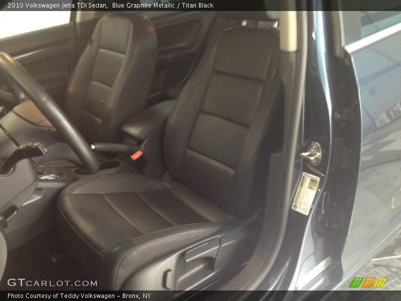 Blue Graphite Metallic / Titan Black 2010 Volkswagen Jetta TDI Sedan