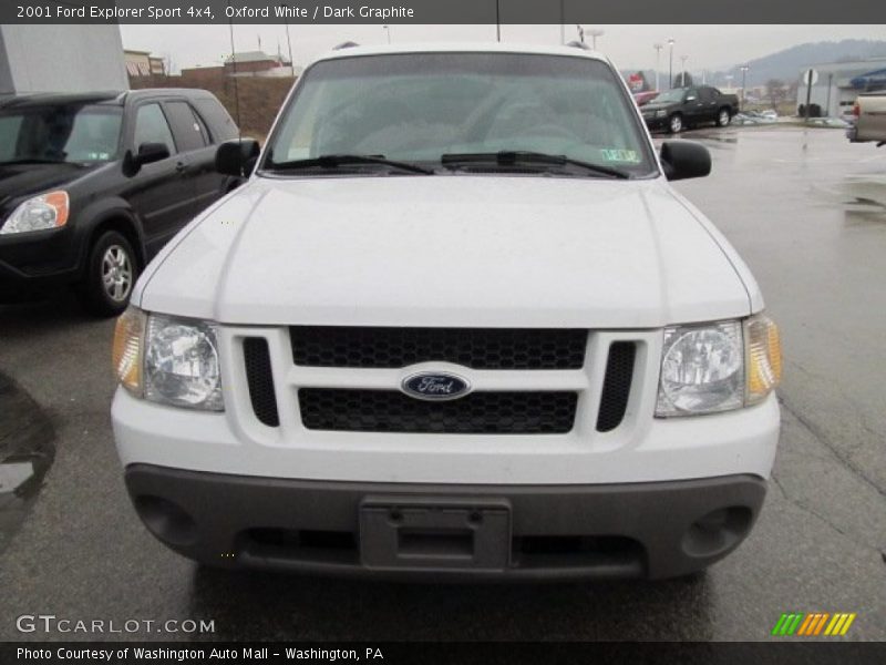 Oxford White / Dark Graphite 2001 Ford Explorer Sport 4x4