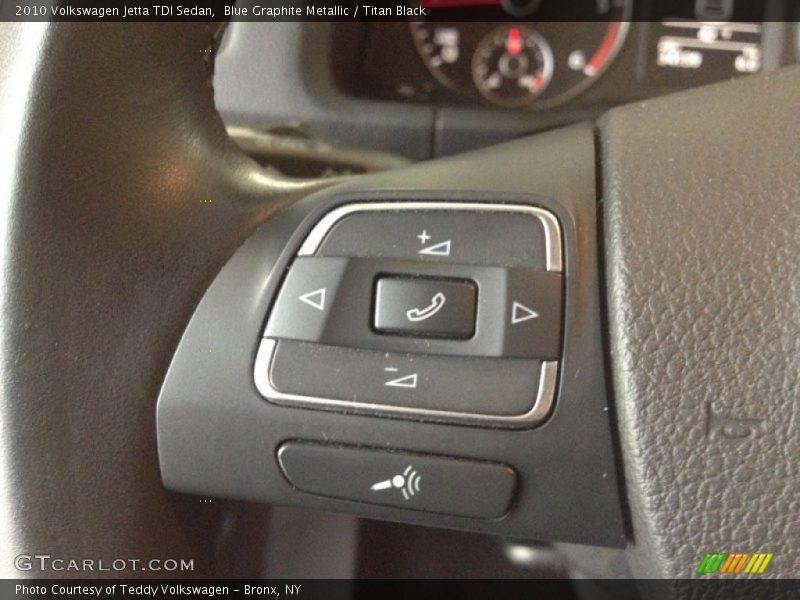 Blue Graphite Metallic / Titan Black 2010 Volkswagen Jetta TDI Sedan