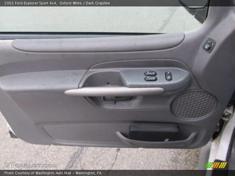 Oxford White / Dark Graphite 2001 Ford Explorer Sport 4x4