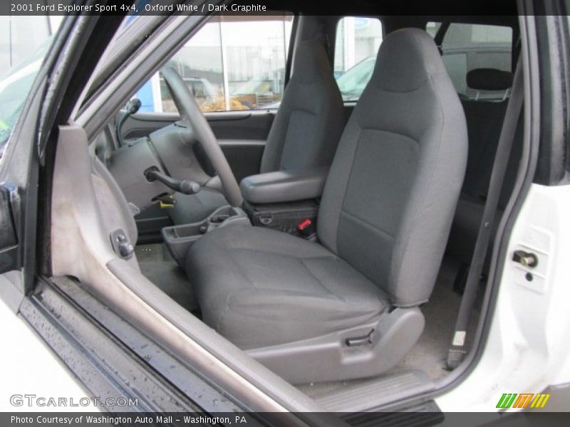 Oxford White / Dark Graphite 2001 Ford Explorer Sport 4x4