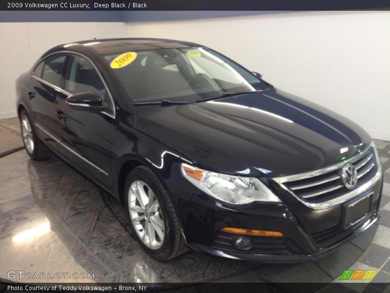 Deep Black / Black 2009 Volkswagen CC Luxury