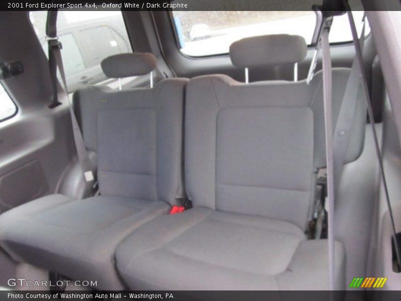 Oxford White / Dark Graphite 2001 Ford Explorer Sport 4x4