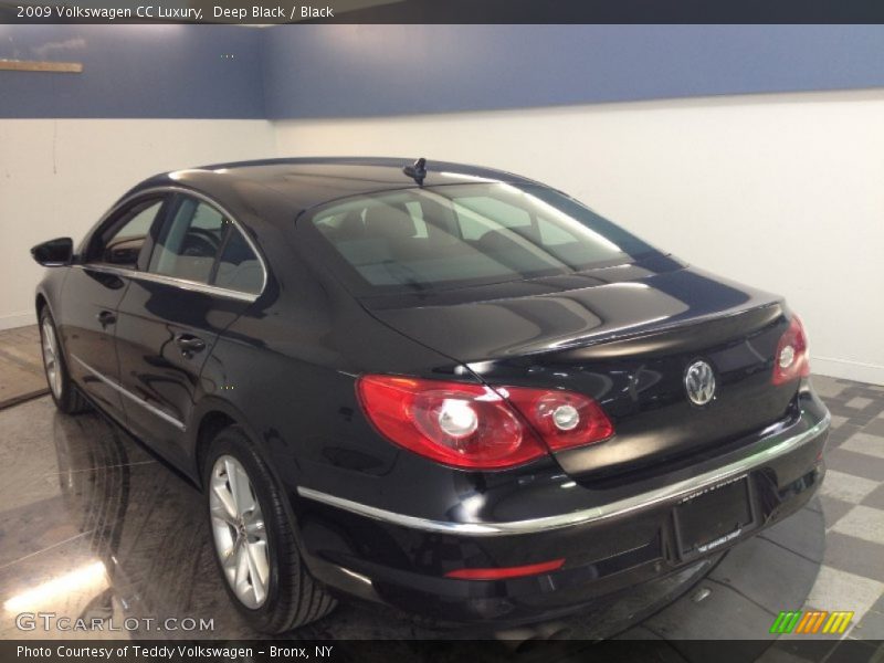 Deep Black / Black 2009 Volkswagen CC Luxury