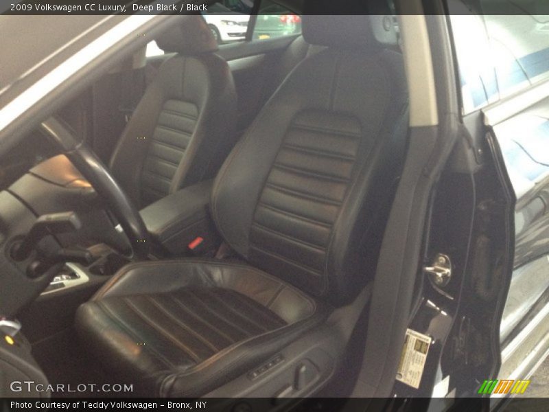 Deep Black / Black 2009 Volkswagen CC Luxury