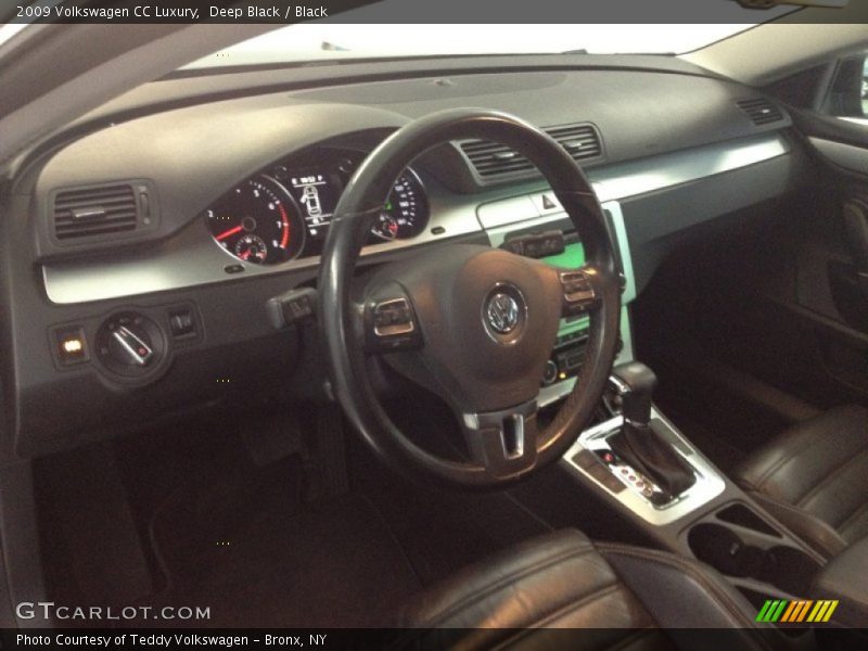 Deep Black / Black 2009 Volkswagen CC Luxury