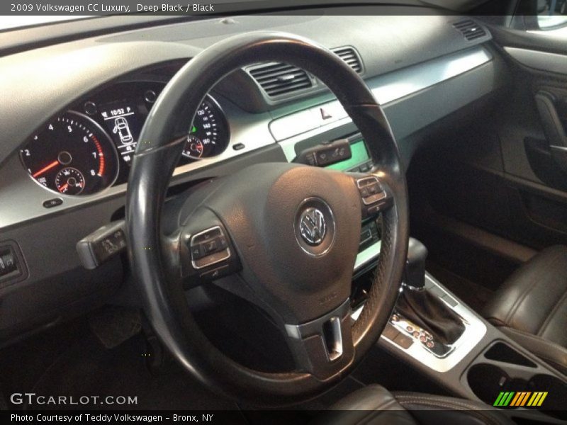 Deep Black / Black 2009 Volkswagen CC Luxury