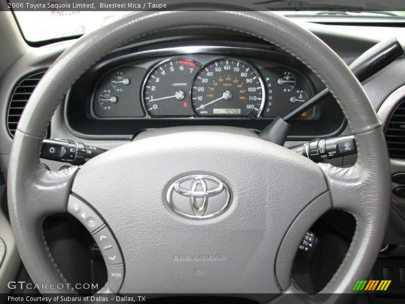 Bluesteel Mica / Taupe 2006 Toyota Sequoia Limited