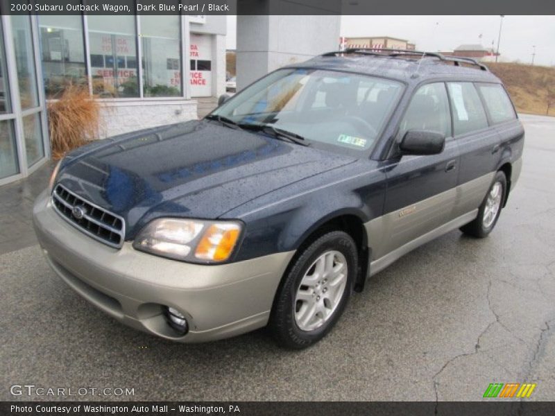 Dark Blue Pearl / Black 2000 Subaru Outback Wagon